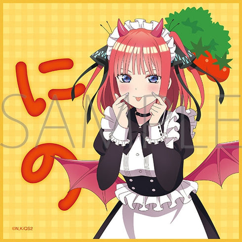 『五等分の花嫁*』ミニタオル/(小悪魔メイド)中野二乃